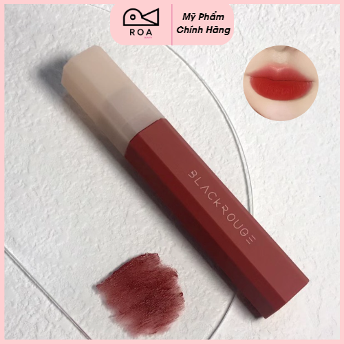 Son kem lì mịn mượt nhẹ môi black rouge half n half water velvet