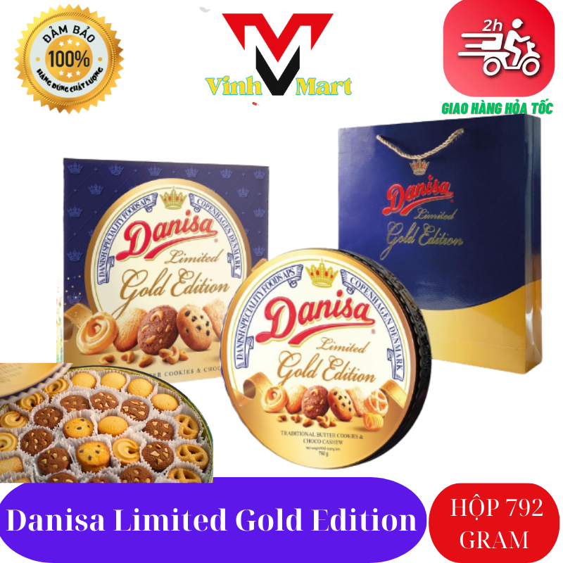 Bánh quy danisa limited gold edition