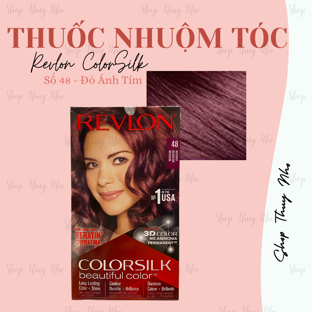Thuốc nhuộm tóc Revlon Colorsilk số 48