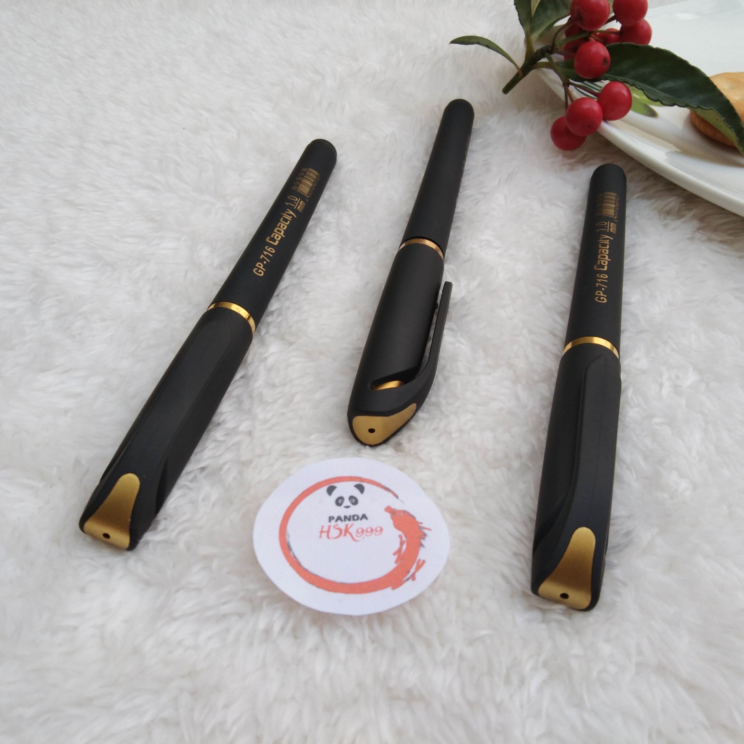 Bút Gel Capacity Ngòi 1mm Tập Viết Chữ Hán Luyện Viết Tiếng Trung Nhật Hàn Siêu Đẹp