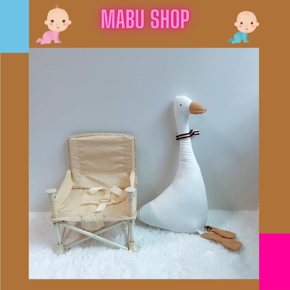 Ghế ăn dặm cho bé gấp gọn siêu nhẹ,ghế ăn dặm du lịch MABU SHOP