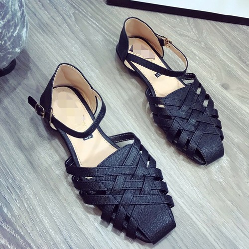 GIÀY SANDAL NỮ QUAI ĐAN RỌ 2023