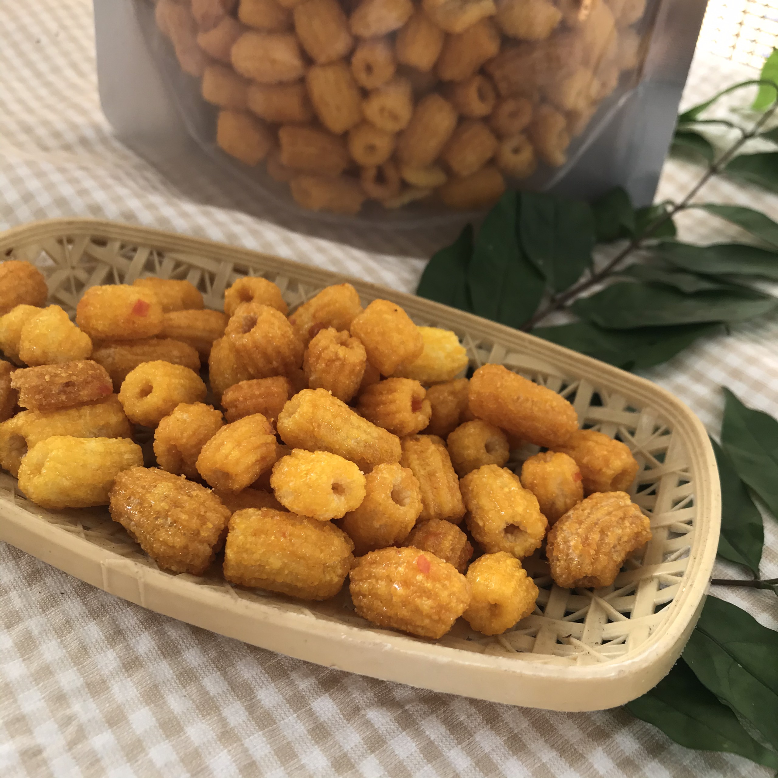 500GR NUI CHIÊN BƠ CAY ( NUI SEN )