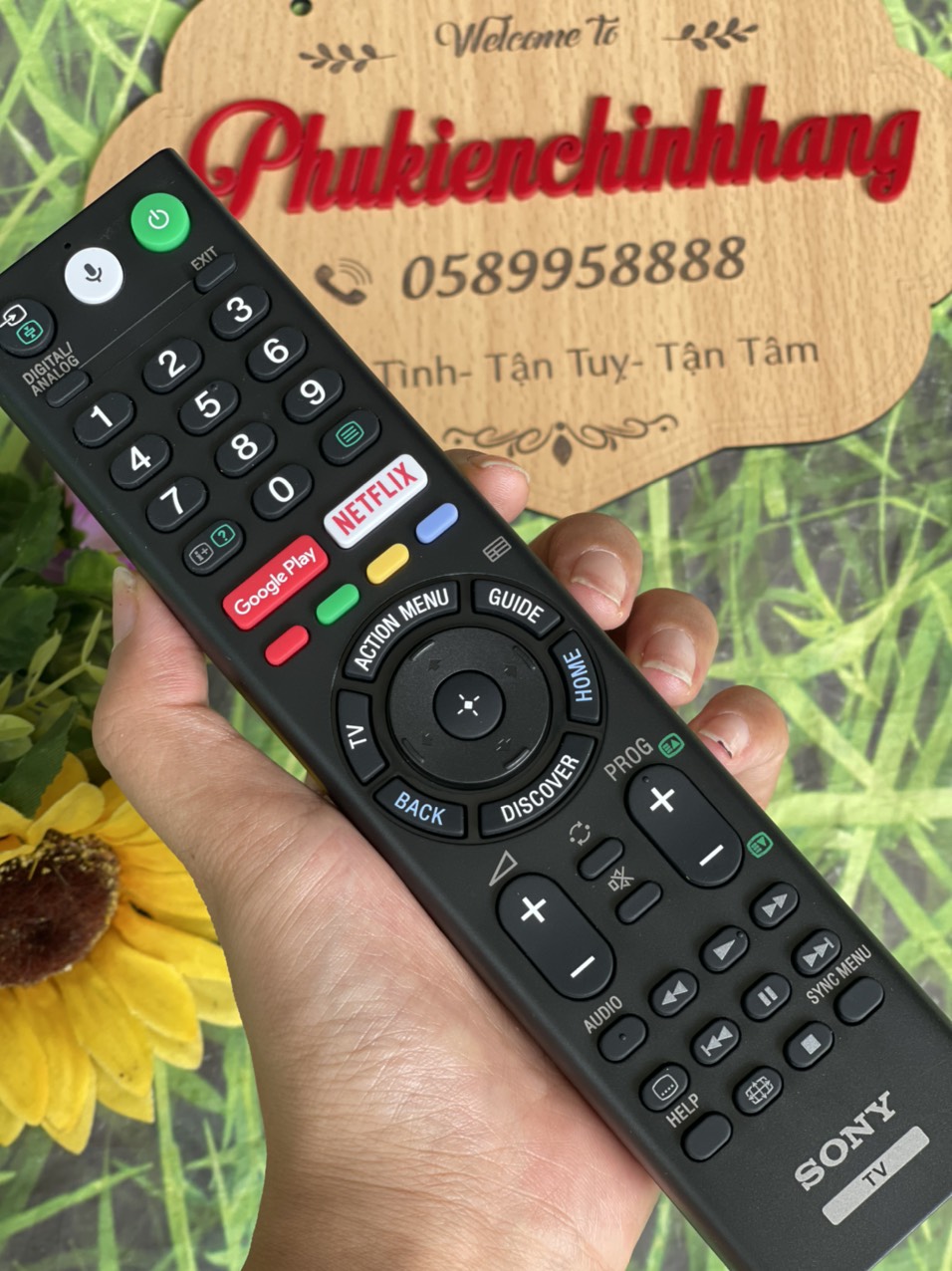 Remote điều khiển tivi SONY giọng nói ( hàng loại 1)(TX200P-TX310P-TX300P)