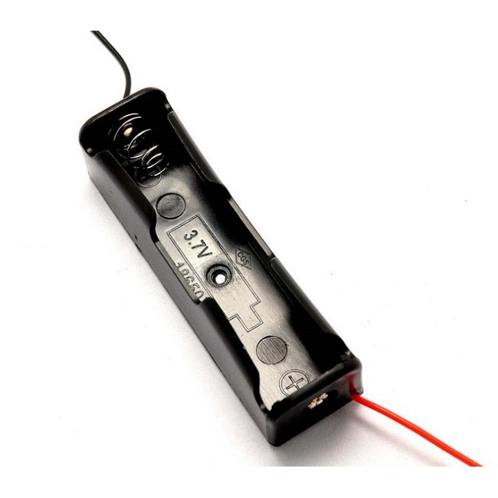 Đế Pin 18650, Khay Pin 18650 Nối Tiếp Có Dây