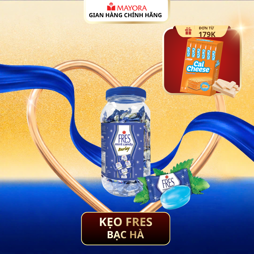 Kẹo Fres Barley Hũ 600G