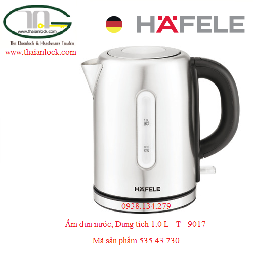 535.43.730 - ấm đun nước dung tích 1.0 l t - 9017