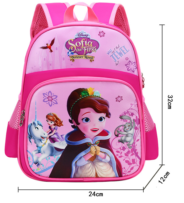 Balo Công chúa Sofia cho bé gái mẫu giáo 1-4 tuổi
