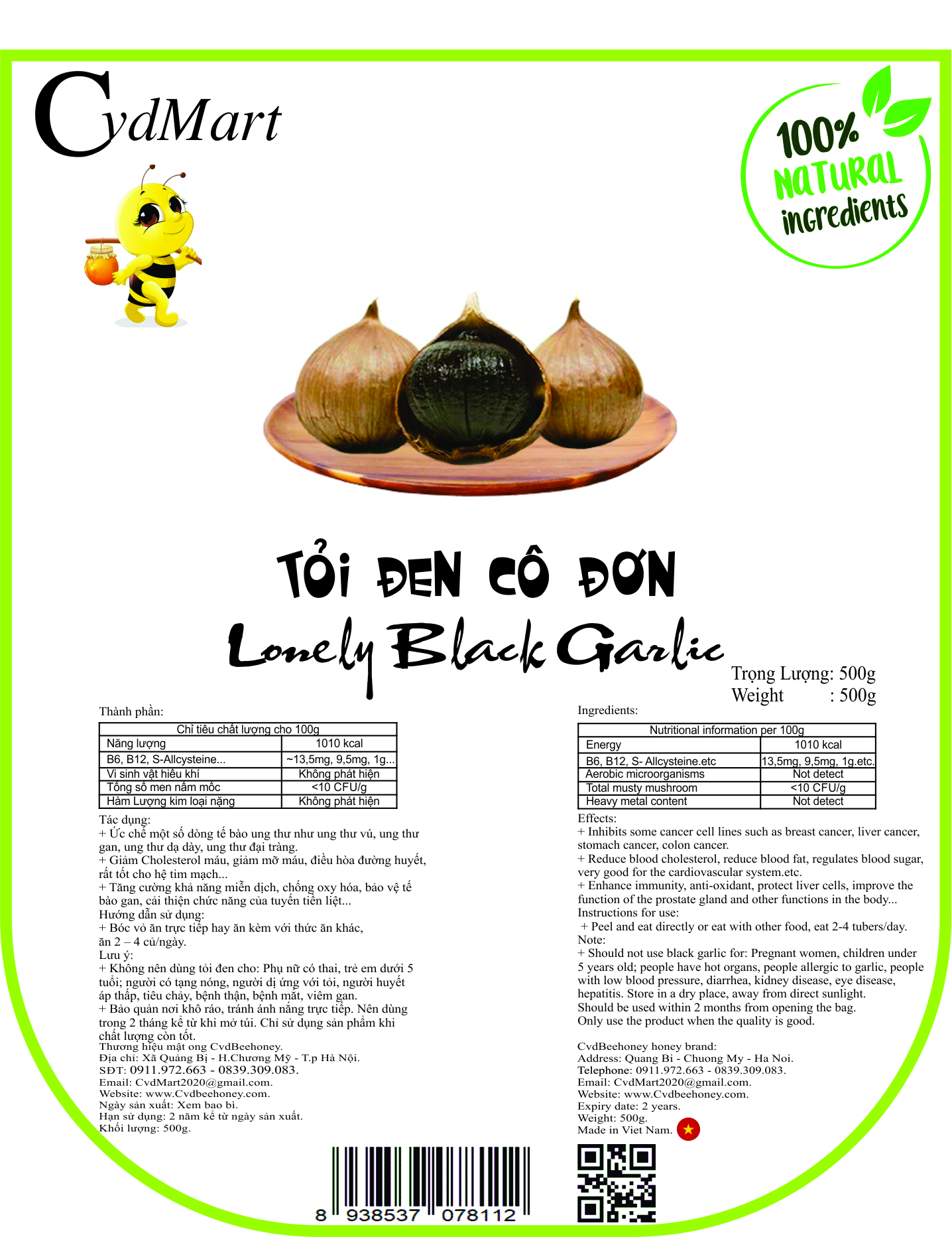 Tỏi đen cô đơn