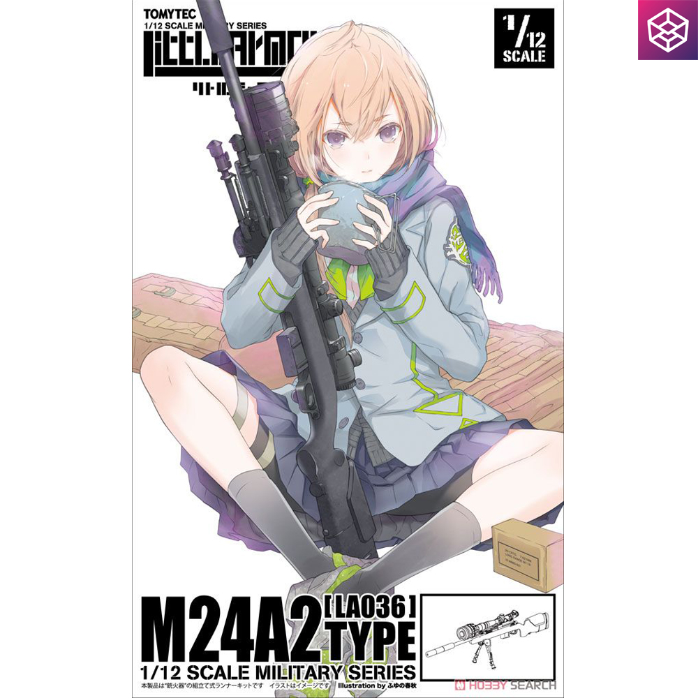 [7-11/12 VOUCHER 8%]Mô hình phụ kiện Tomytec Little Armory 1/12 (LA036) M24A2 Type [TMT]