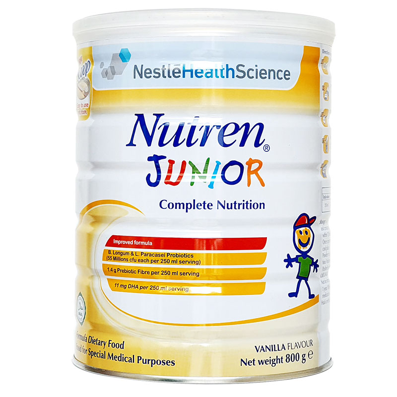Sữa nutren junior nestle thụy sĩ 800g