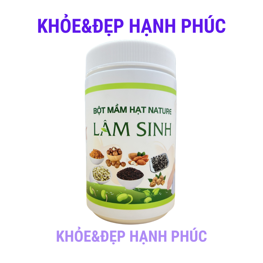 Bột mầm hạt nature lâm sinh – 450g/hộp