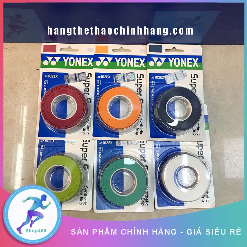 Quấn cán vợt Yonex dành cho tennis, cầu lông – Yonex 3 in 1 Bám tay, chống trơn