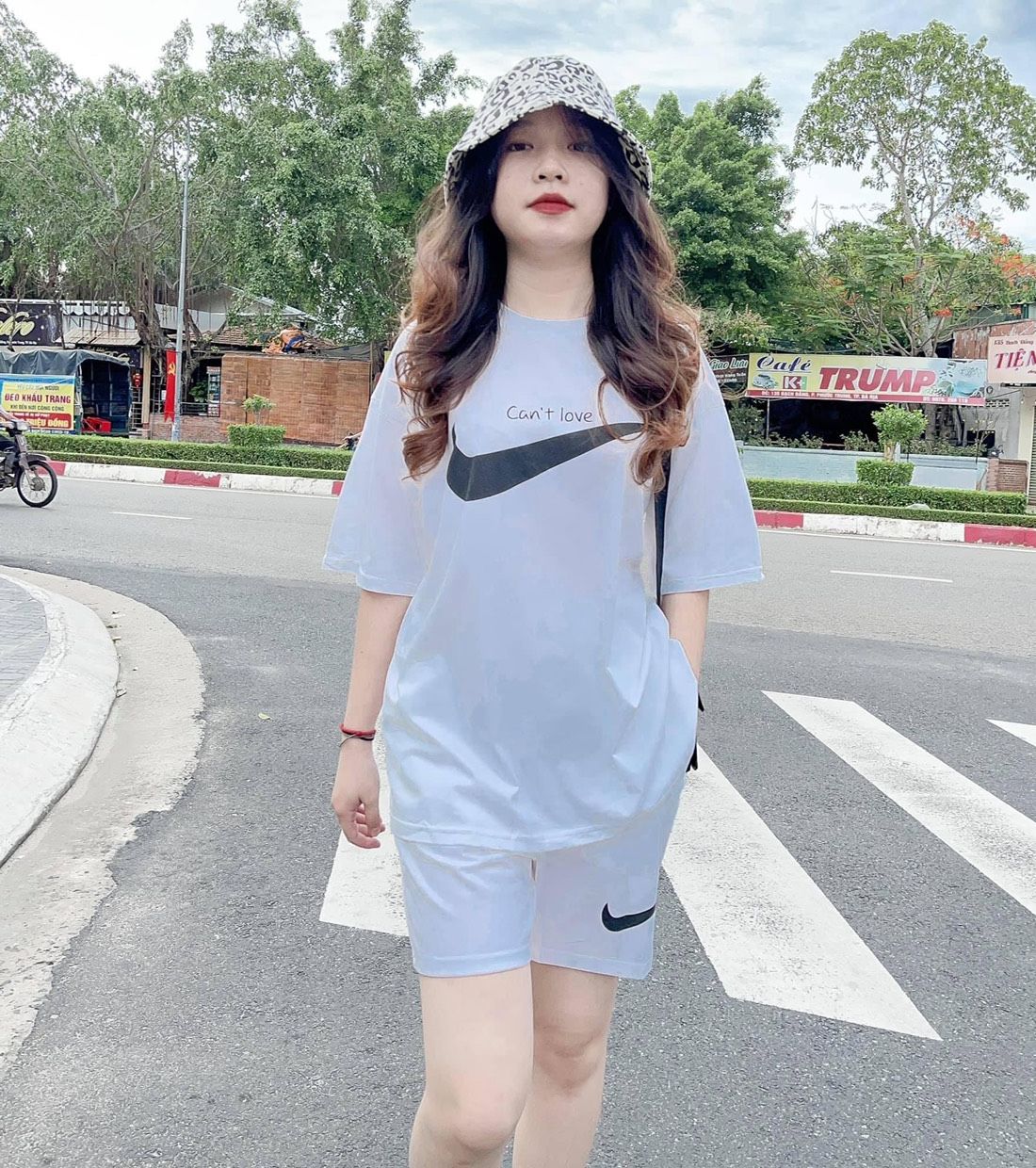 Bộ quần áo thể thao nam nữ set bộ thể thao nam nữ dáng rộng cực ngầu d9o
