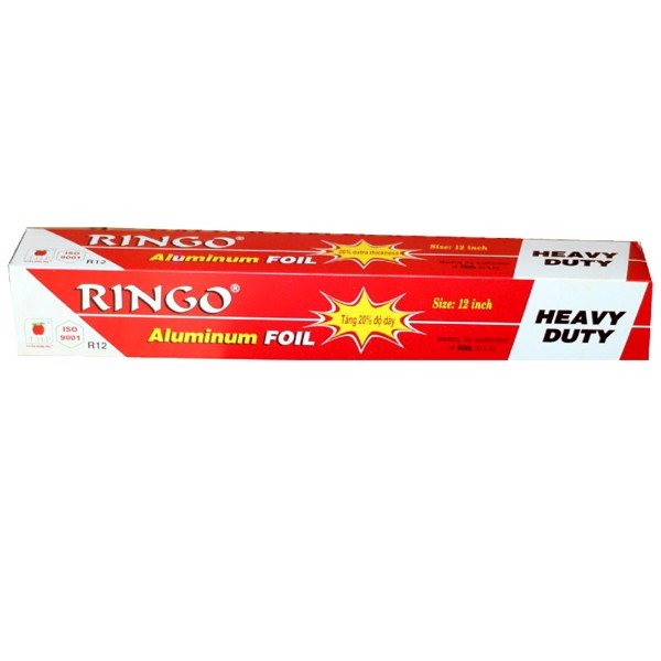 Giấy bạc nướng thực phẩm Ringo R12 size 30 cm cây 5 m – Chuỗi Tạp Hóa Việt- Chuyên Sỉ Và Lẻ
