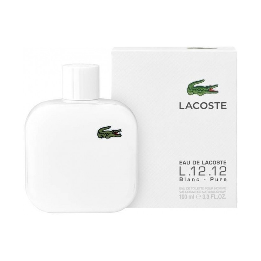 Lacoste eau de lacoste l.12.12 blanc - pure edt 100 ml - mùi hương đầy nam tính