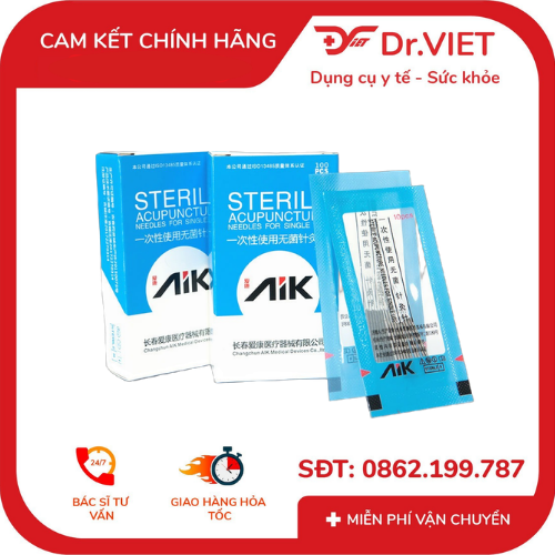 Kim châm cứu tiệt trùng AIK