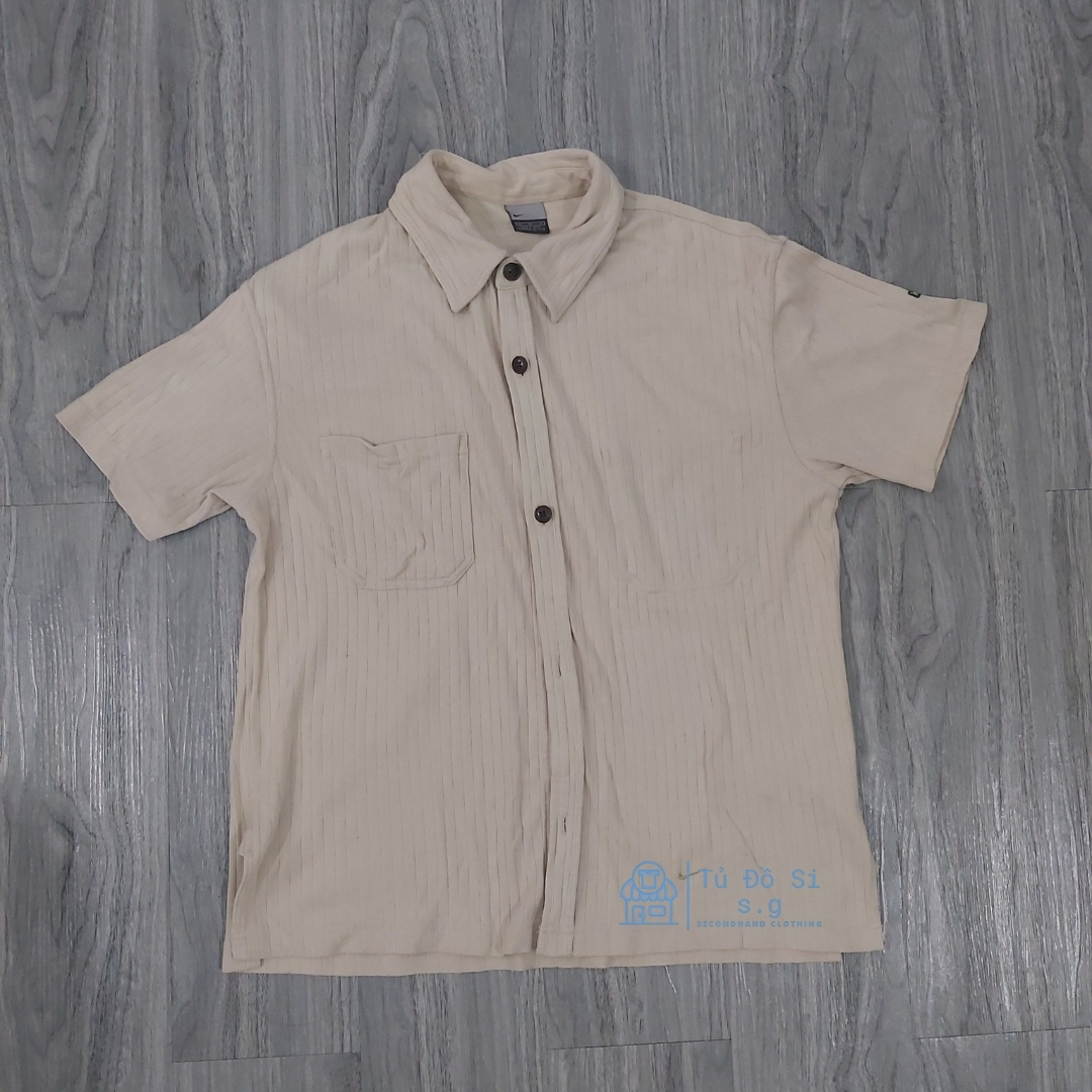 Áo Sơ Mi Form Rộng 2Hand N.I.K.E Unisex ( Nam và Nữ )