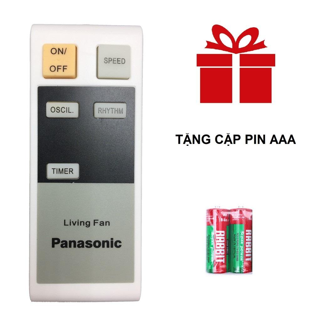 Remote điều khiển quạt panasonic - tặng cặp pin aaa camelion đức