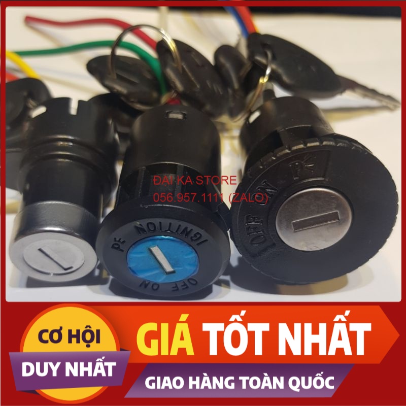 Ổ khoá xe đạp điện ,xe máy điện electric bike huy
