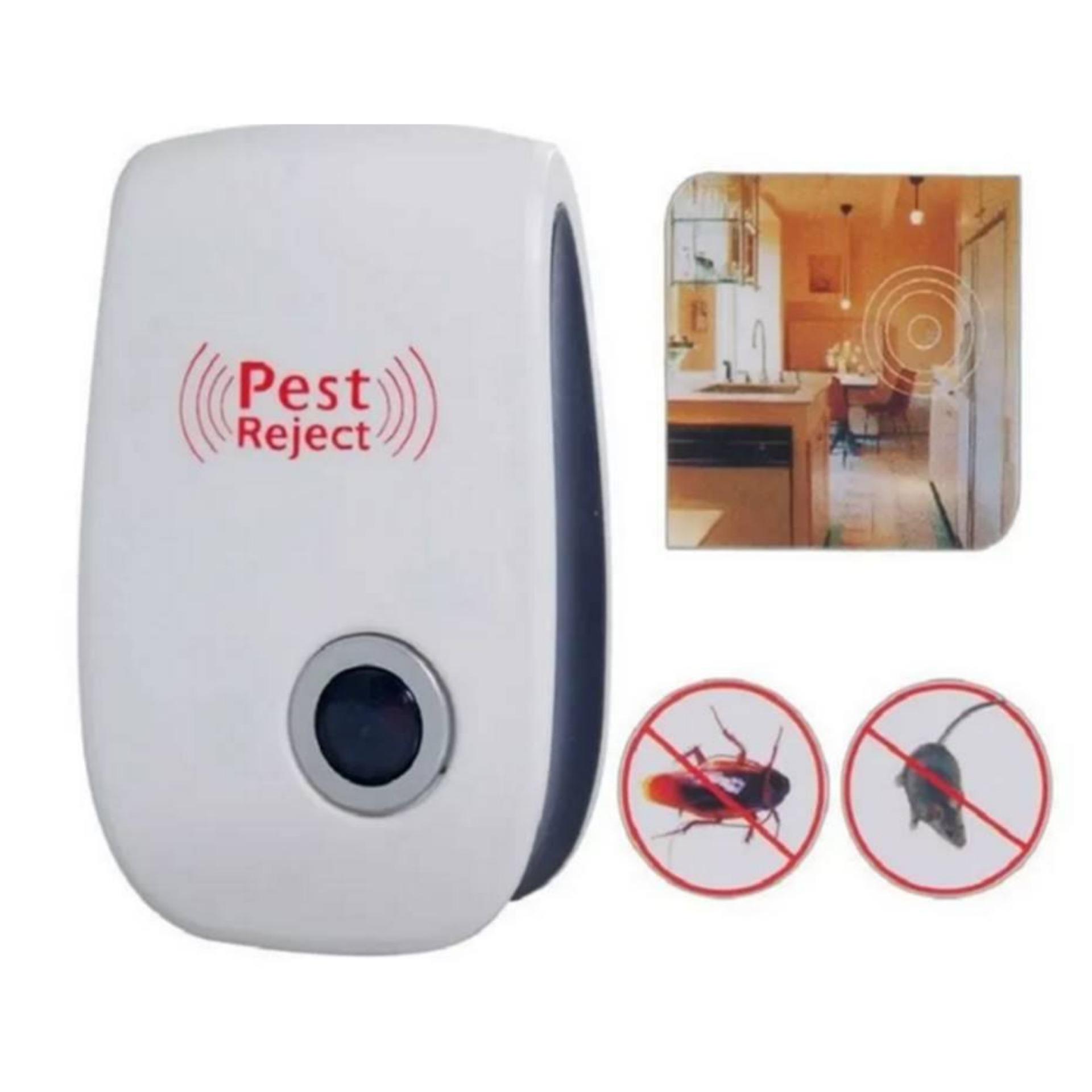 Bộ 2 thiết bị đuổi muỗi, côn trùng thông minh