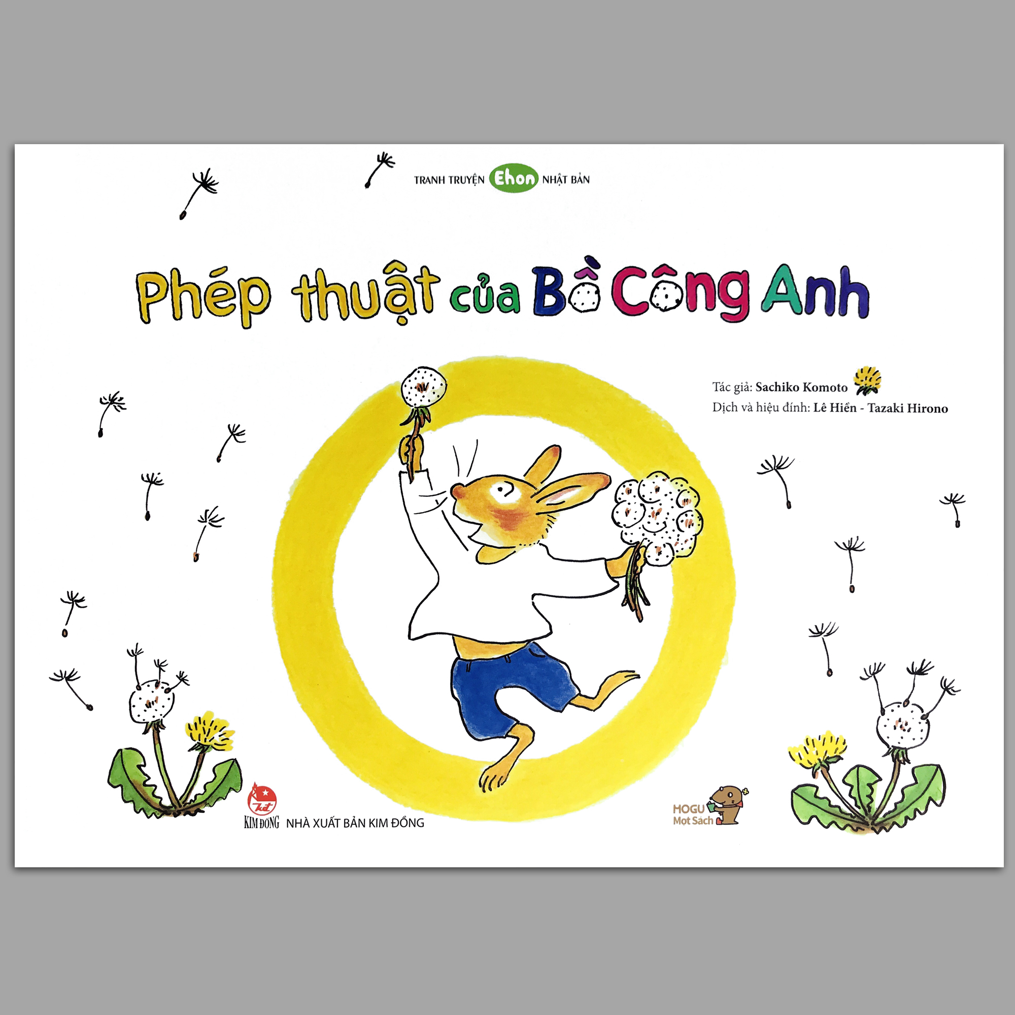 Sách - tranh truyện ehon nhật bản - bé tập quan sát với ehon 1 - 6 tuổi - phép thuật của bồ công anh