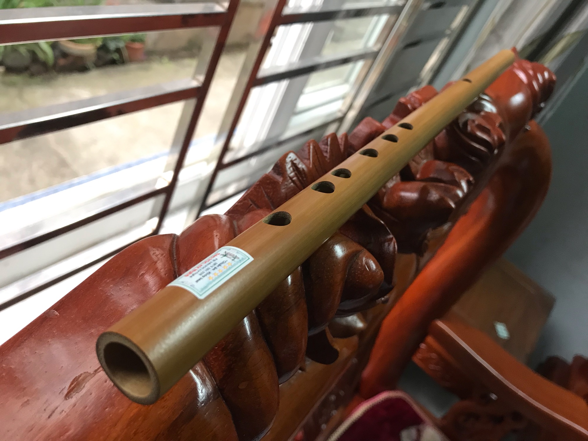 Sáo trúc nứa hun khói dòng biểu diễn chuyên nghiệp