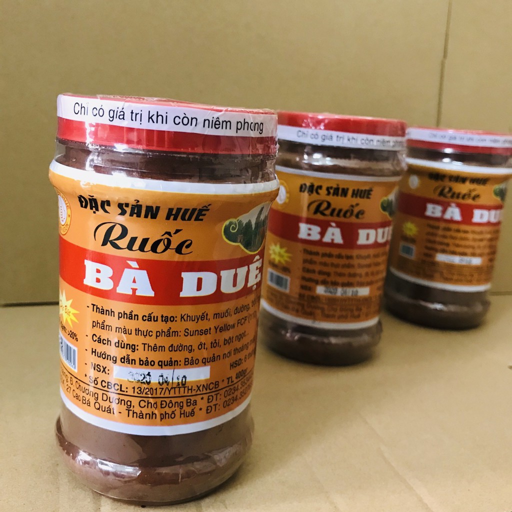 Mắm ruốc huế bà duệ hủ lớn 400g