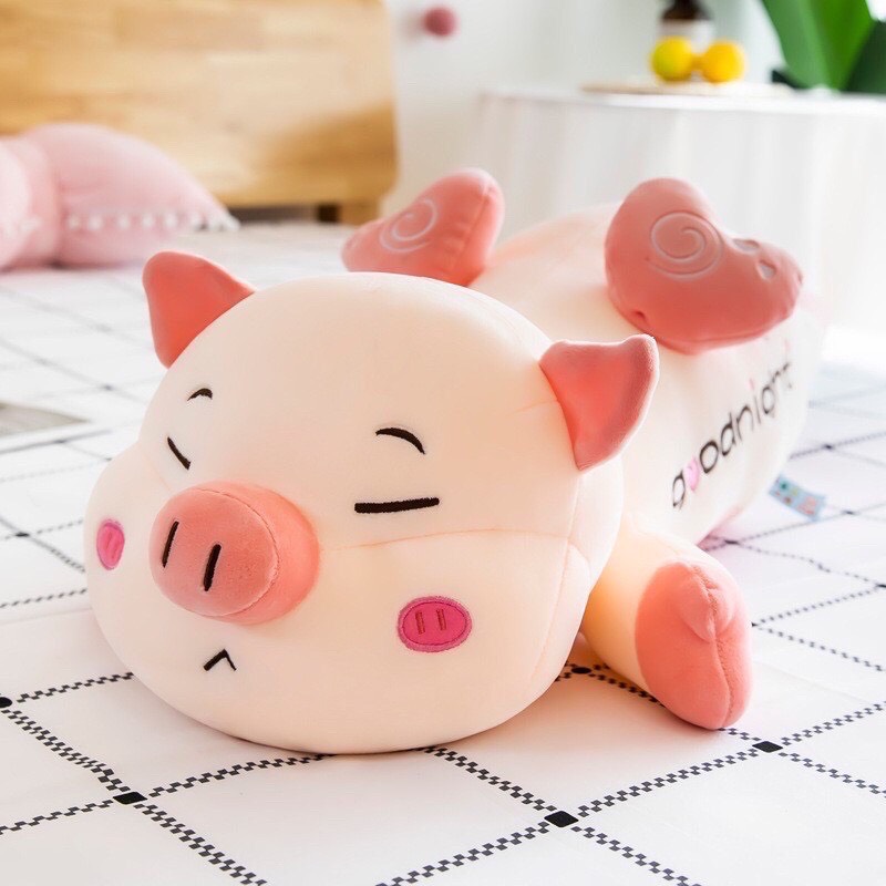 Gấu bông hình thú đáng yêu gấu bông Heo cánh tiên Size 1m3