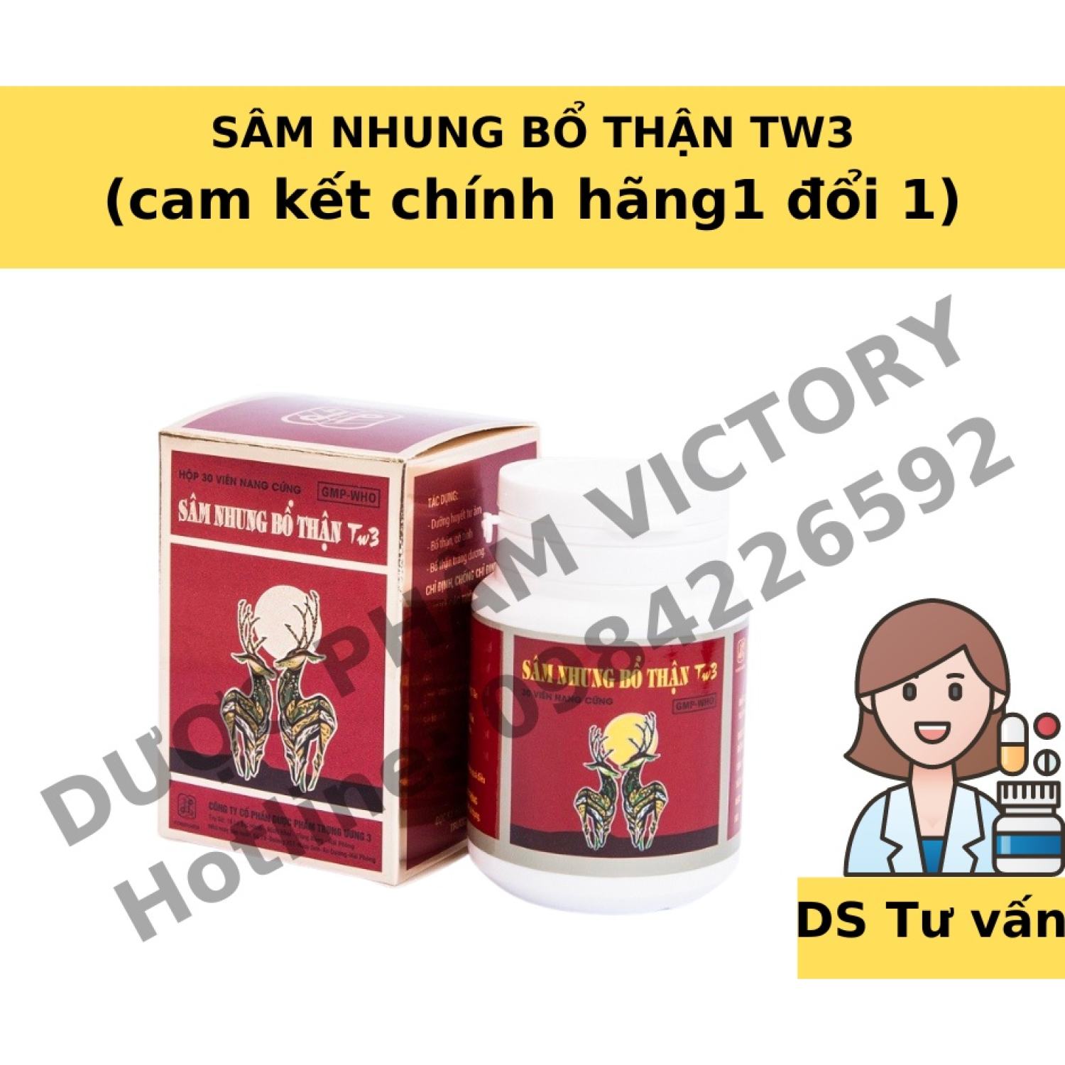 Sâm nhung bổ thận tw3