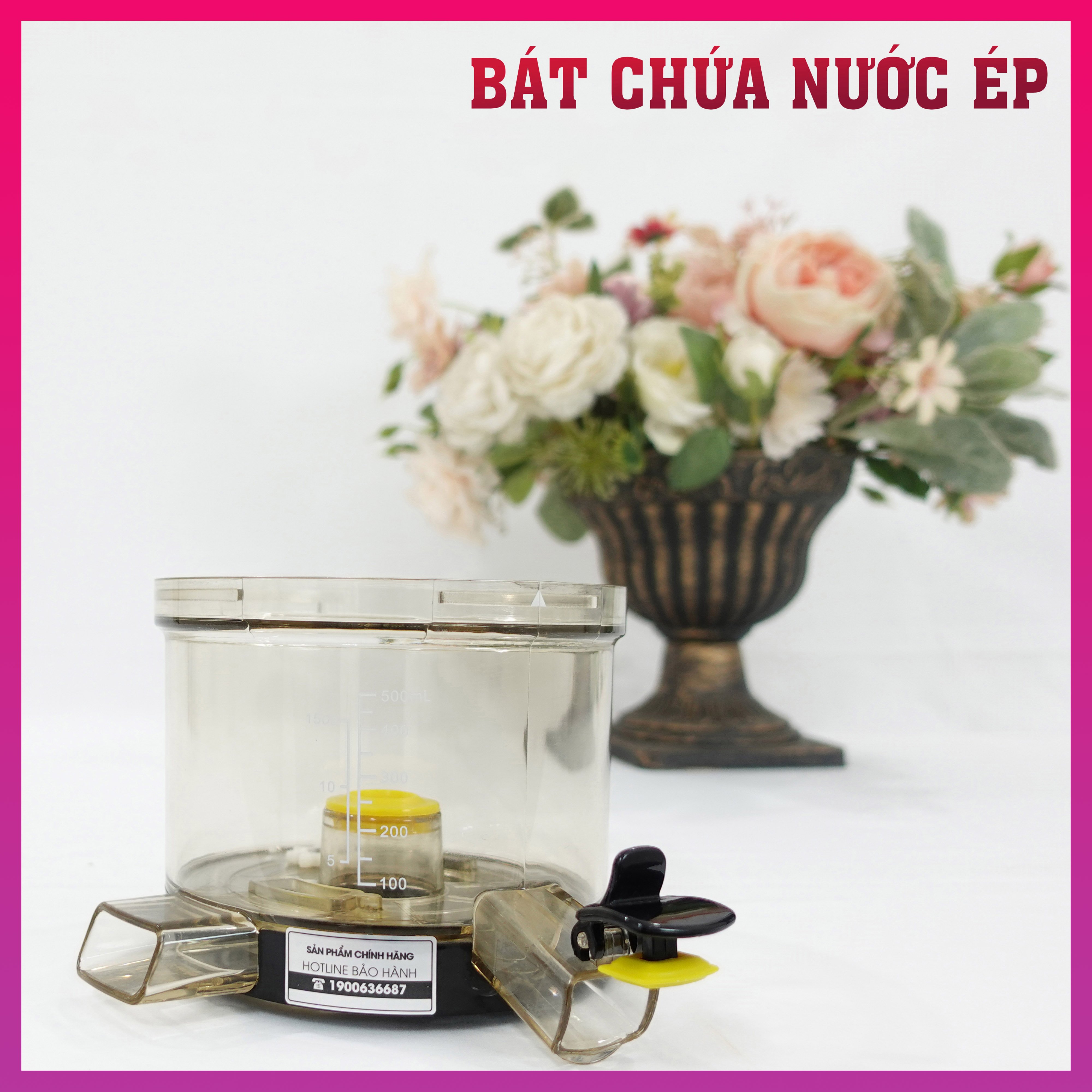 Bát chứa nước ép