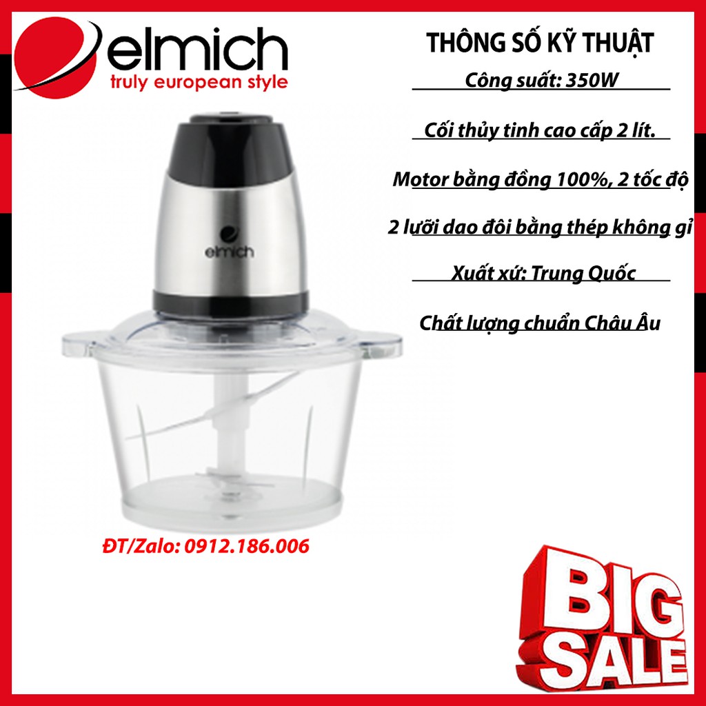 Máy xay thịt ELMICH FCE-3617