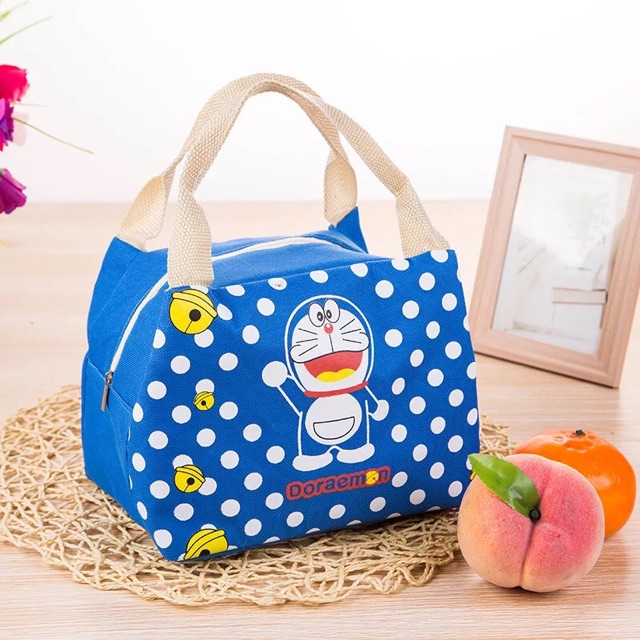 Túi giữ nhiệt hộp cơm doremon