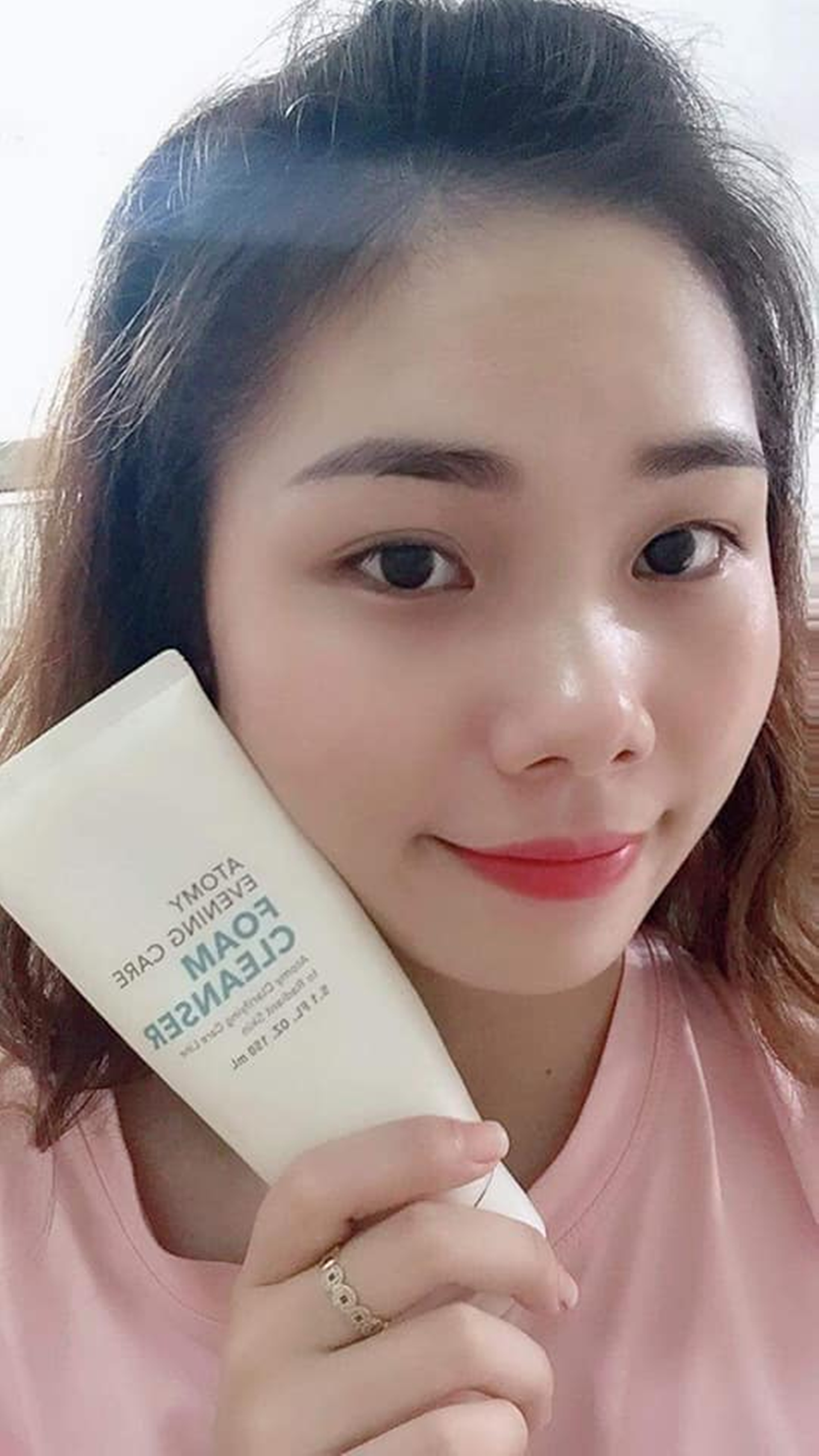 Sữa rữa mặt tạo bọt chiết xuất thảo dược tự nhiên - Atomy Evening Care Foam Cleanser 150ml