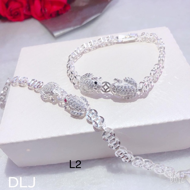 Lắc tay bạc nữ bạc Italy cao cấp 925|18cm, , cam kết hàng đúng mô tả, chất lượng đảm bảo an toàn đến sức khỏe người sử dụng