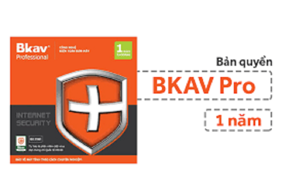 Phần mềm diệt virut Bkav Pro Internet security 1PC 12T