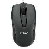 Chuột máy tính fuhlen l102 optical black usb