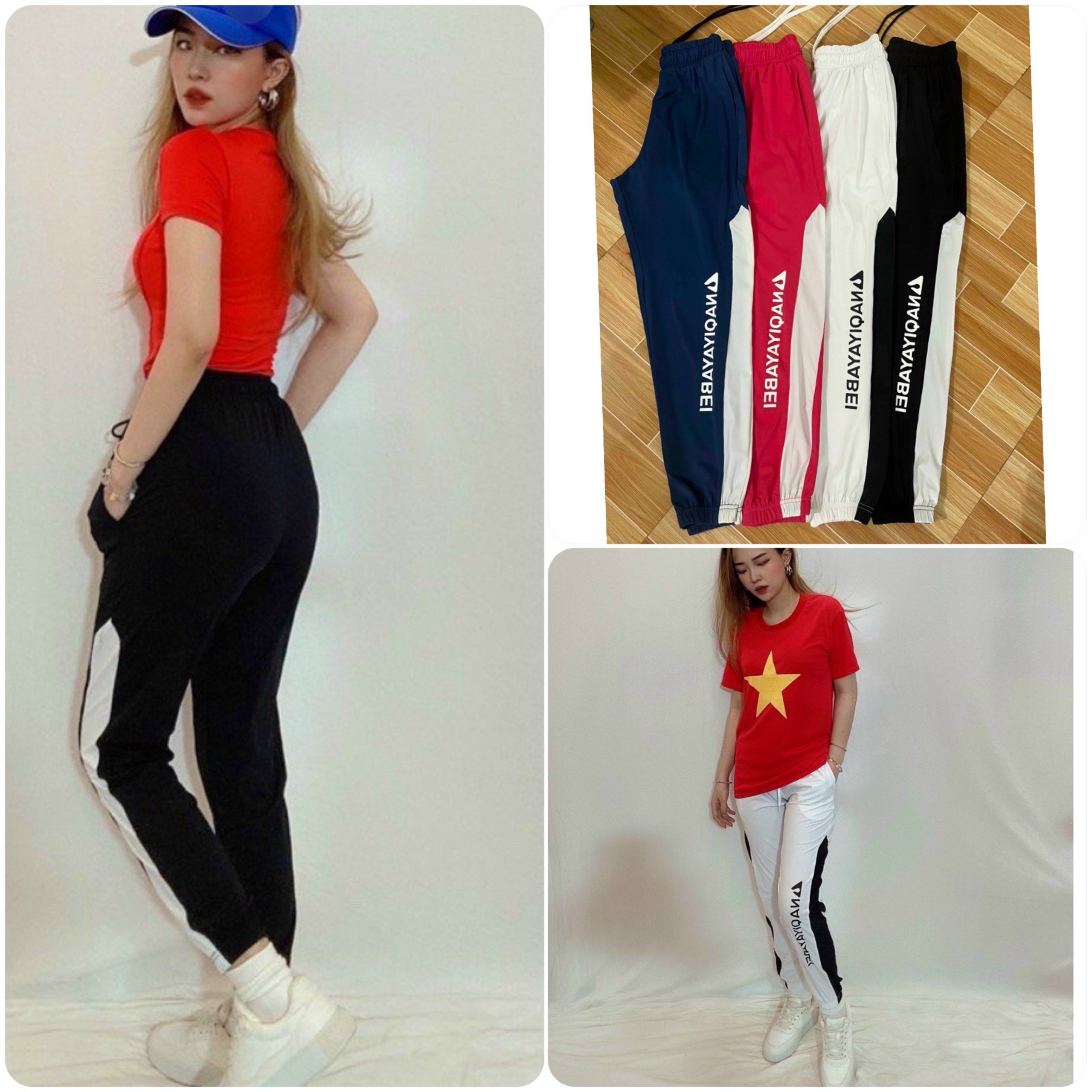 Quần Jogger thể thao nữ tập gym, chạy bộ, aerobic, quần tập gym, yoga nữ