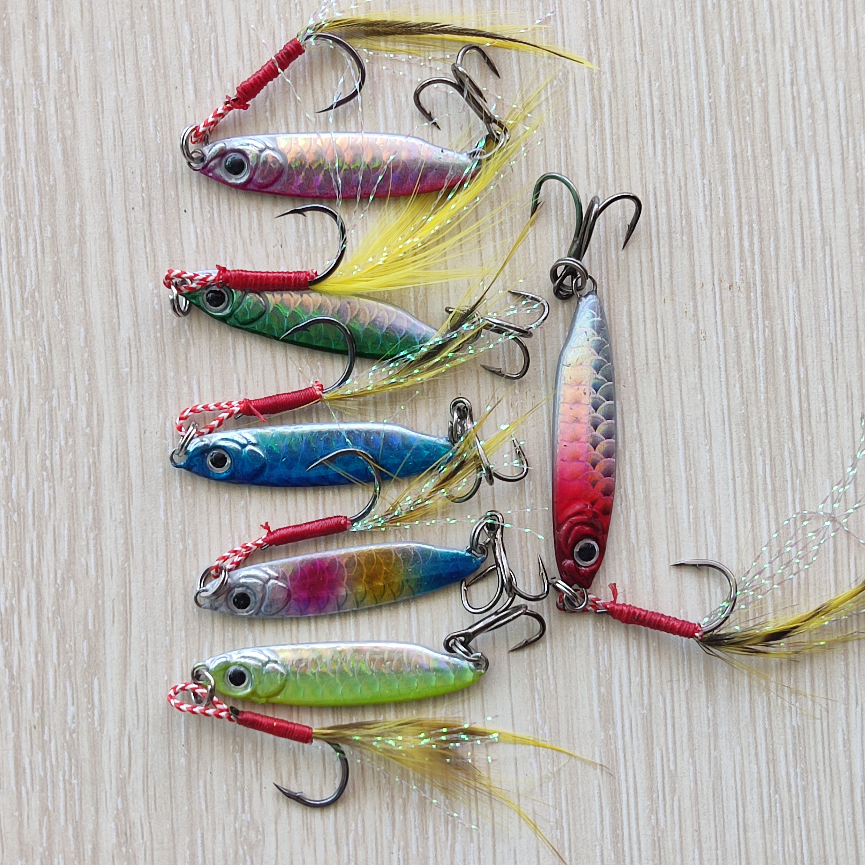 Mồi câu jig biển, micro jig, light jig 7g 10g 15g
