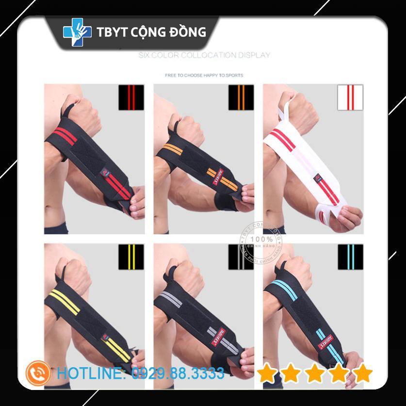 Đai cuốn cổ tay thể hình Aolikes AL1538 (1 đôi)