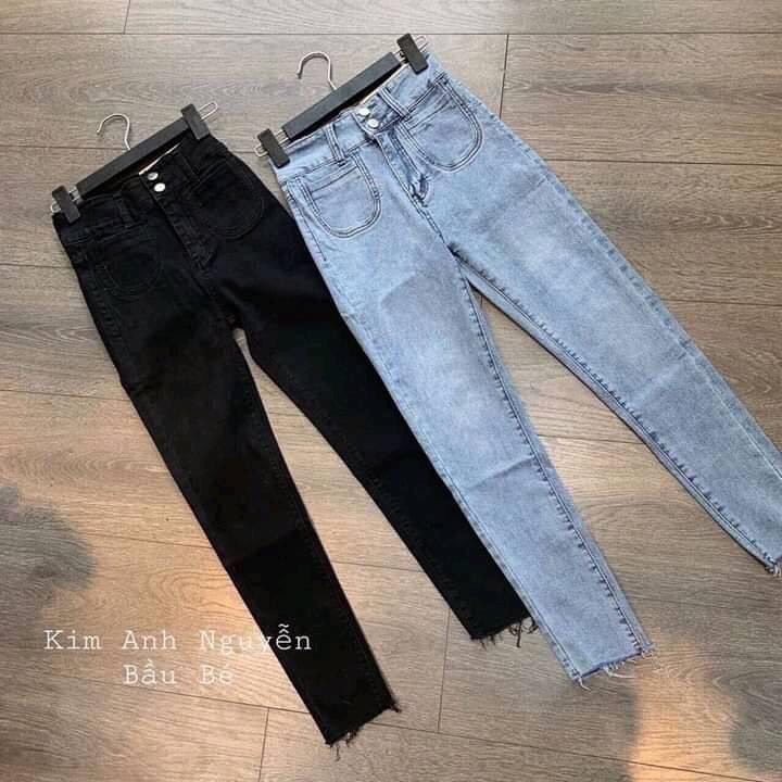[HCM]QUẦN JEAN NỮ THỜI TRANG CAO CẤP - LƯNG CAO ÔM DÁNG - FORM ĐẸP MÊ LY HANA FASHION - QJNU23