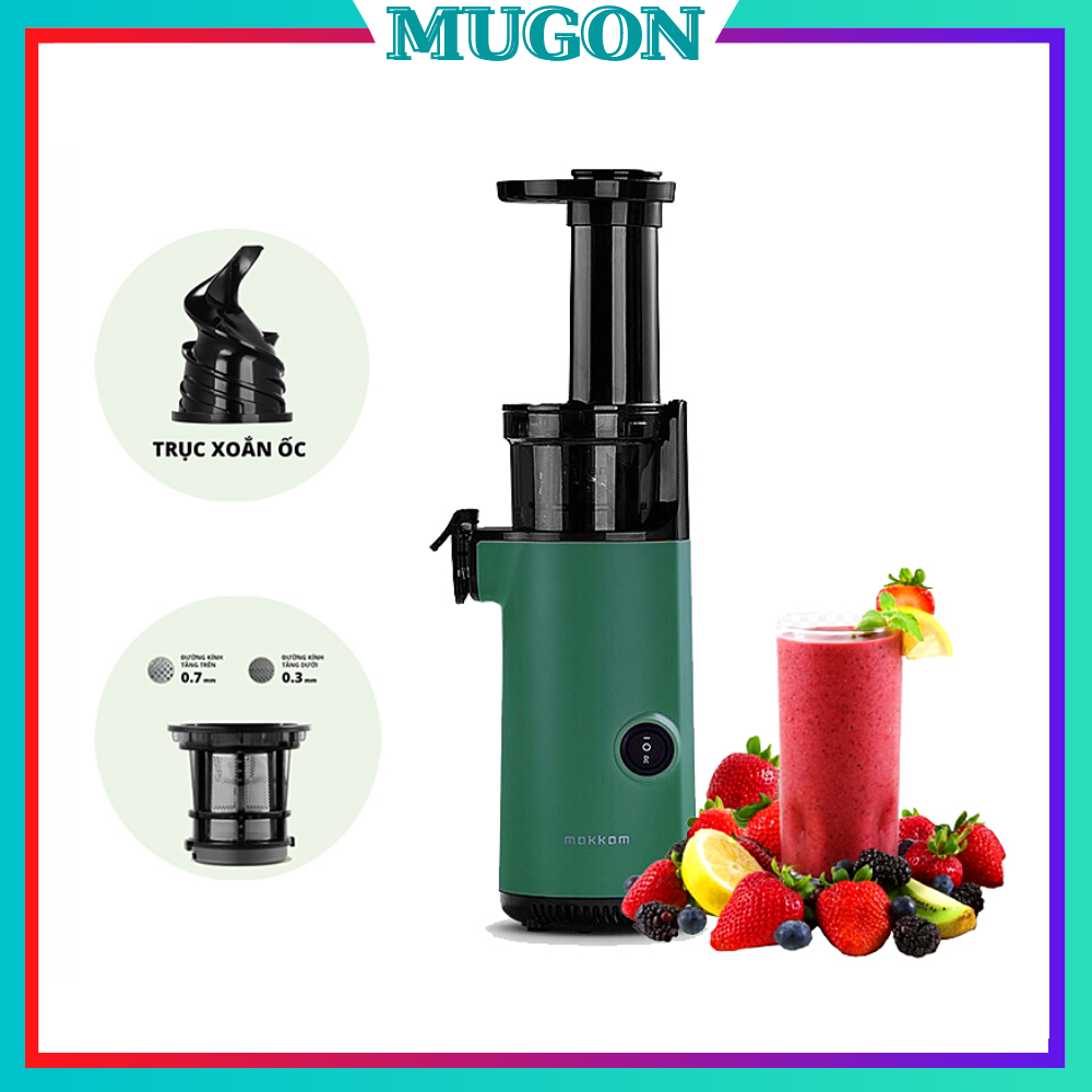 Máy ép chậm Xilanpu, máy ép hoa quả trái cây tốc độ chậm kiệt nước NỘI ĐỊA TRUNG