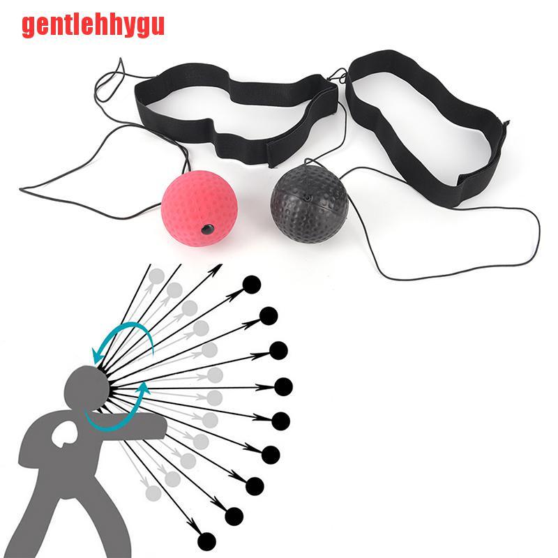 Quả bóng tập boxing có băng đội đầu để luyện tập tốc độ đấm phản xạ