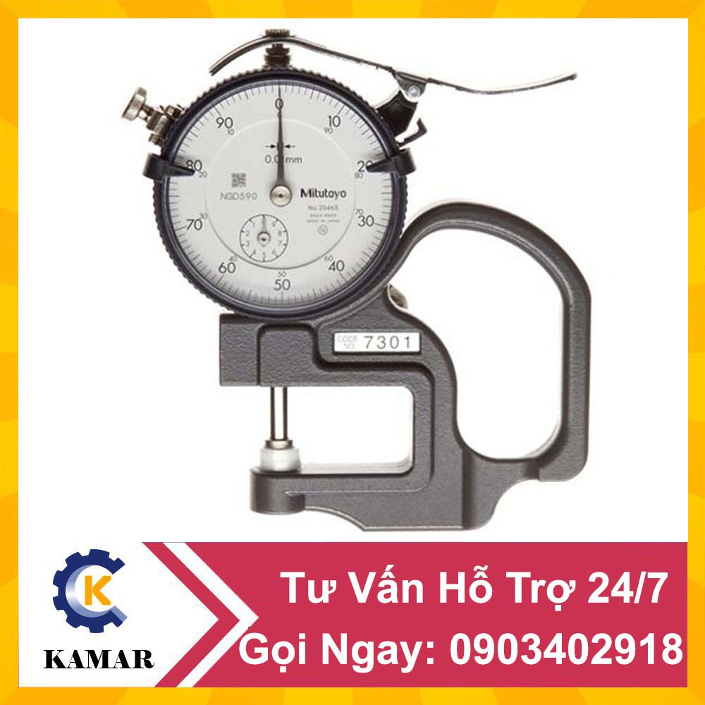 Thước đo độ dày đồng hồ 7301 Mitutoyo