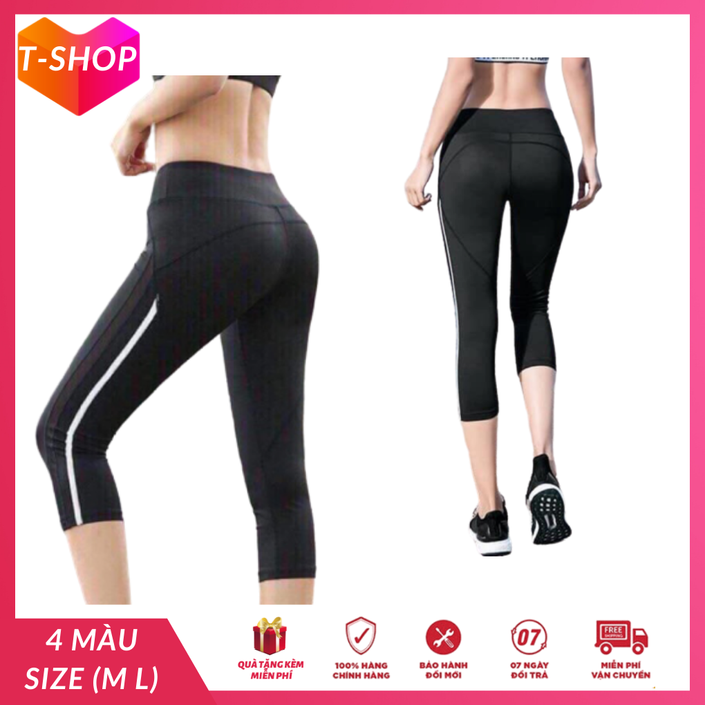 [HCM]Quần lửng nữ tập gym pha lưới viền trắng quần tập yoga lửng quần thể thao nữ tập gym yoga Cao Cấp có thể kết hợp cả áo tập yoga nữ áo tạp gym nữ kết hợp giày thể thao nữ để thành một bộ.-CR017