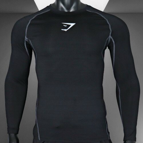 Áo dài tay thể thao nam ông hoàng phòng tập Gymshark PRO COMBAT - Chất thun lạnh - Cường Thanos Sport thế giới đồ tập, quần áo tập gym VNXK