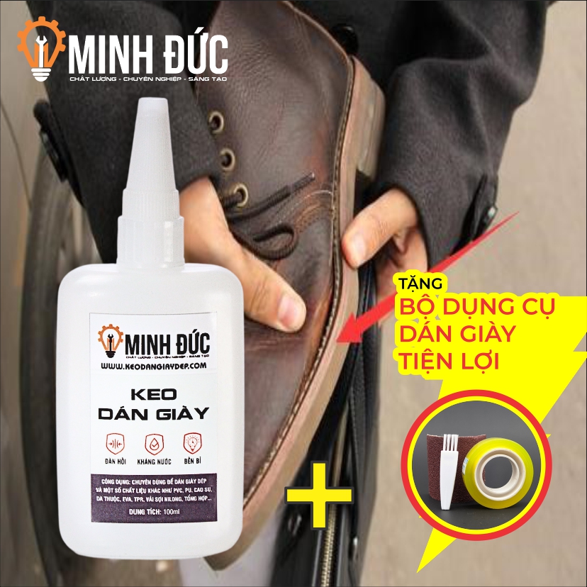 Keo dán giày dép bền chắc - Dán tốt như mới - Shop Minh Đức