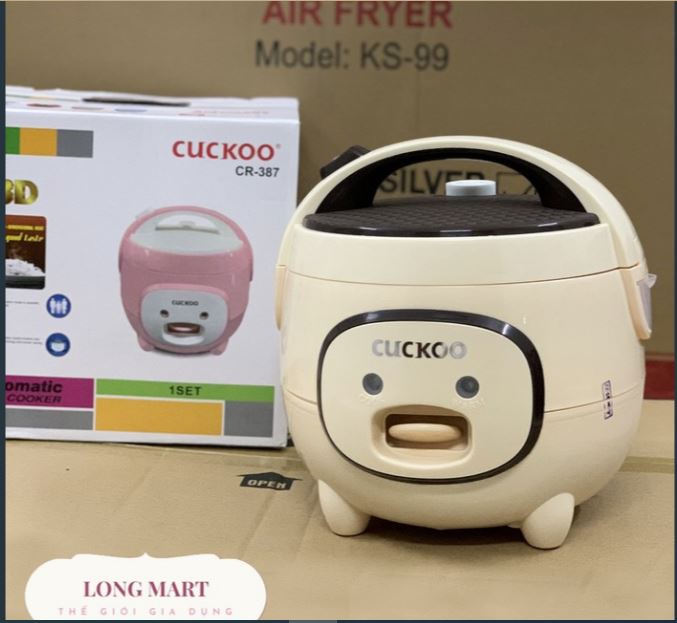 Nồi cơm điện mini cuckoo dung tích 1l-1.2l-1.8l nấu cơm nhanh tiết kiệm điện bh 12 tháng
