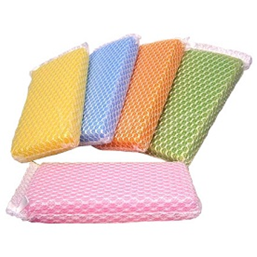 Set 5 mút rửa chén Aisen Nhật Bản KCJ02 thấm hút tốt, tạo nhiều bọt chỉ một giọt xà phòng rửa chén