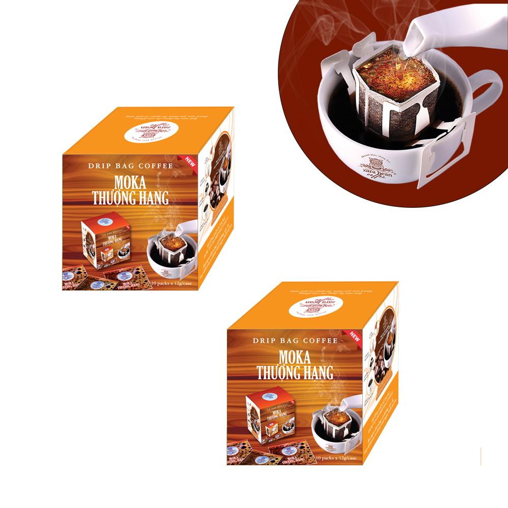 [HCM] cà phê túi lọc Moka Thượng Hạng - Combo 2 hộp